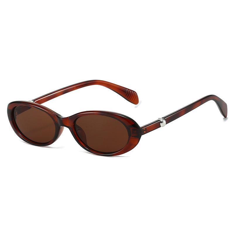 Retro Oval Frame Sunglasses Bowlift 1787812403