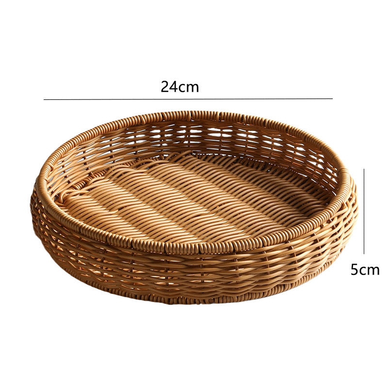 Handwoven Decorative Serving Tray Bowlift 1783754312