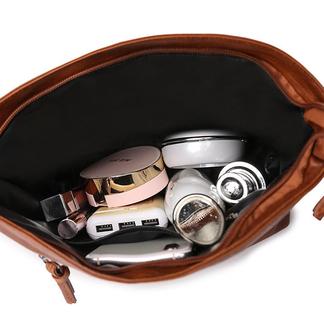 Ladies Handbag PU Leather Compact and Stylish with Spacious Pockets | Bowlift
