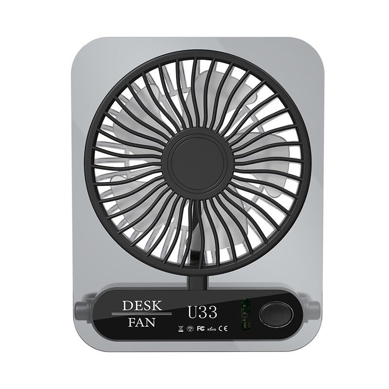 Women's portable desktop fan with flexible tilt Bowlift