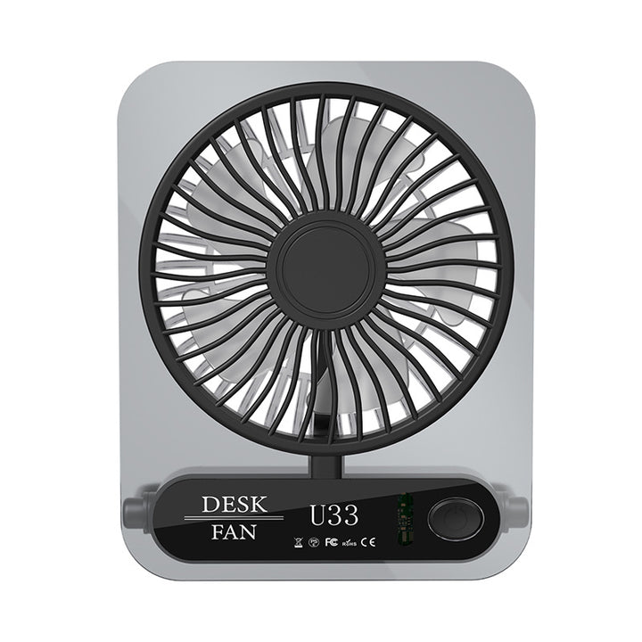 Women's portable desktop fan with flexible tilt Bowlift