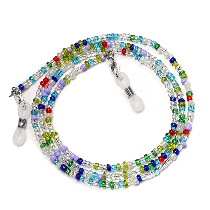 Multi-Pattern Beaded Eyewear Strap Bowlift
