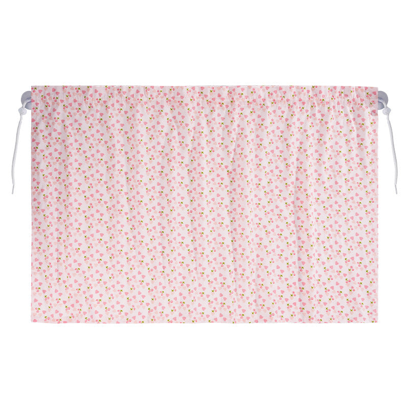 Unisex nan sun protection car curtain with elastic fastening strap and opaque cotton blend Bowlift