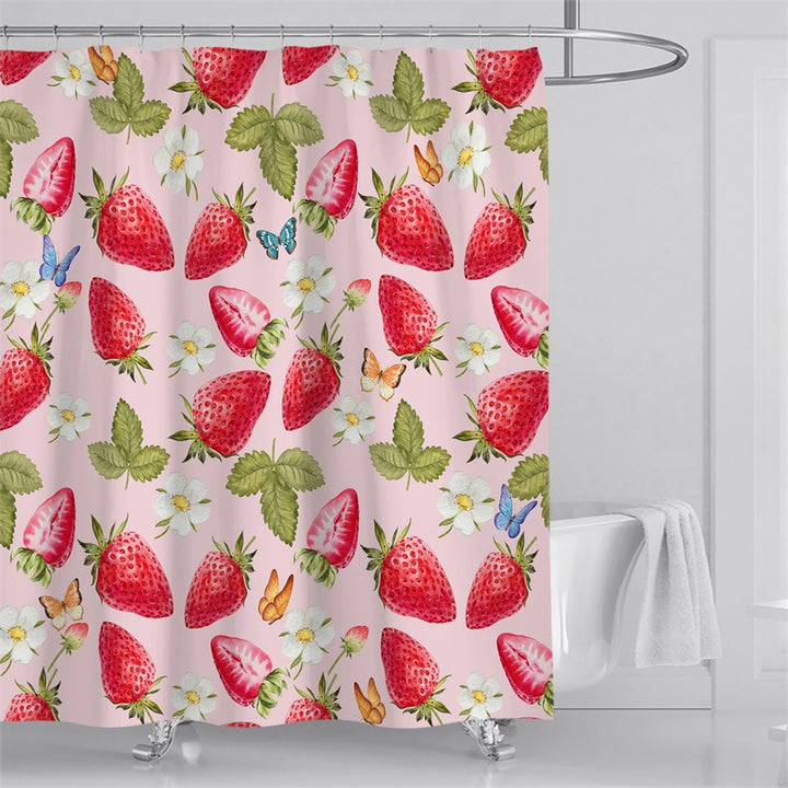 Decorative Shower Curtain Bowlift