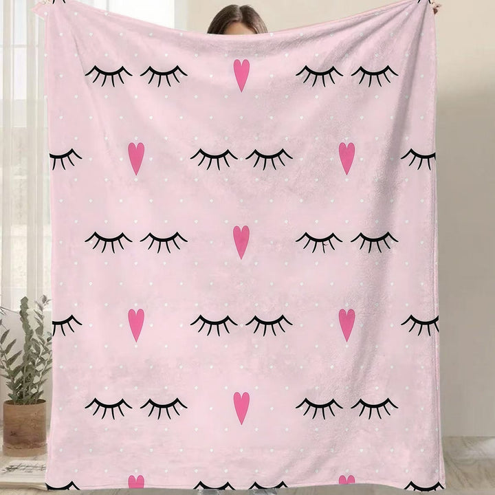 Artistic Patterned Throw Blanket