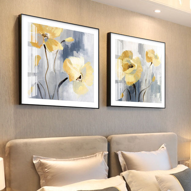 Elegant Flower Wall Art Set