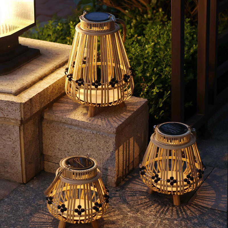 Handcrafted wooden lantern Bowlift