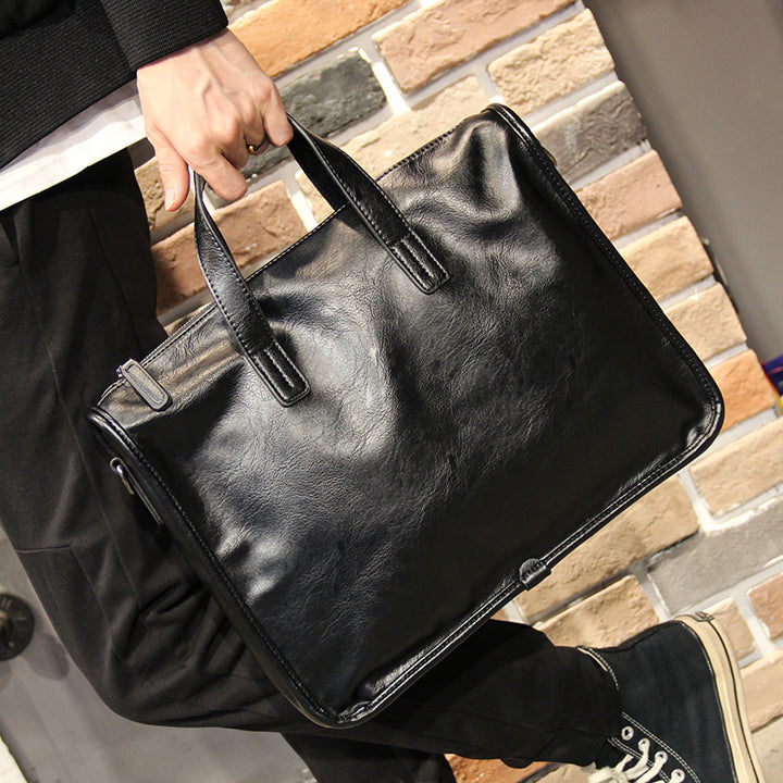 Elegant Briefcase in Minimalistic Style Bowlift