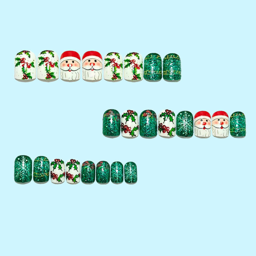 Christmas Art Nails Bowlift