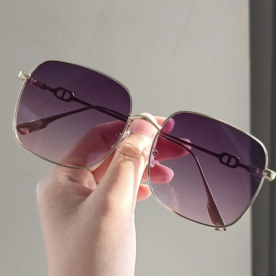Women's geometric oversized sunglasses Bowlift