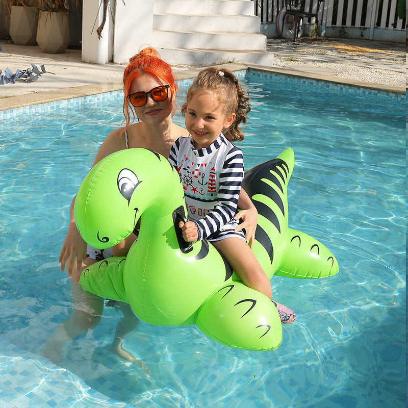Ladies inflatable dinosaur swimming lounge Bowlift