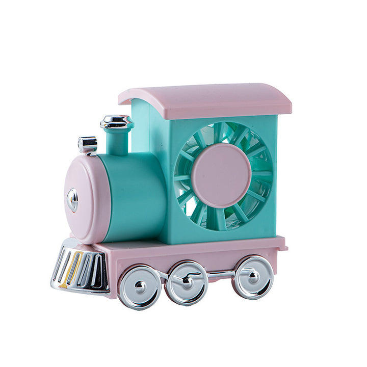 Women playful fan in locomotive design Bowlift