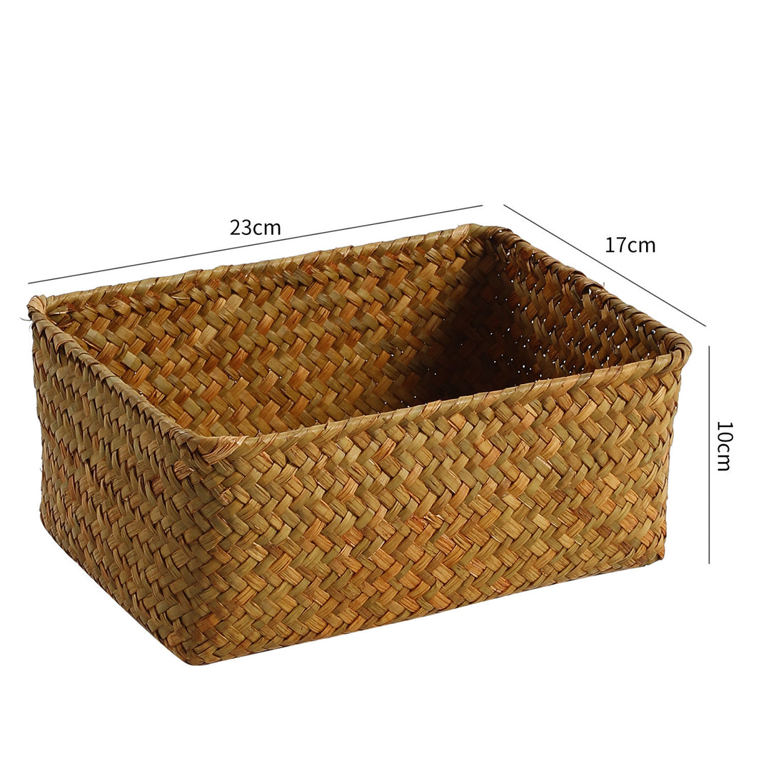 Handcrafted Woven Storage Basket Bowlift