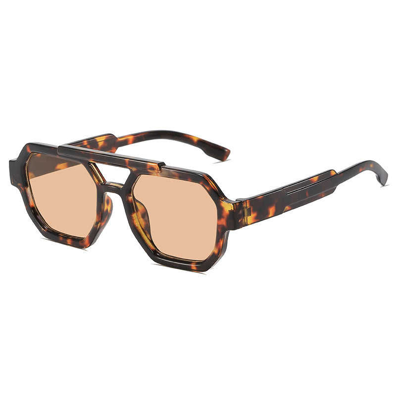 Stylish Geometric Frame Sunglasses Bowlift