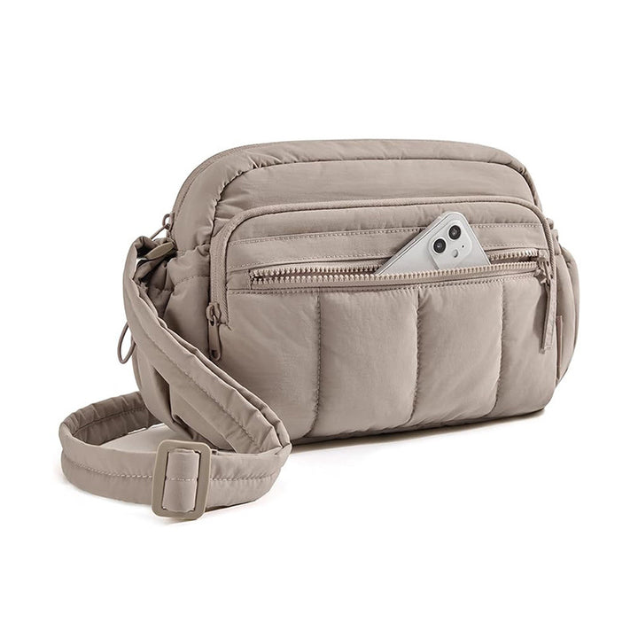 Multifunctional Quilted Shoulder Bag Bowlift