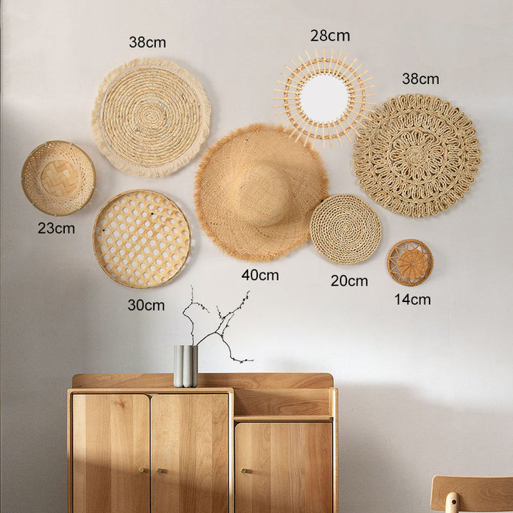 Elegant Wall Decoration Made of Natural Materials Bowlift