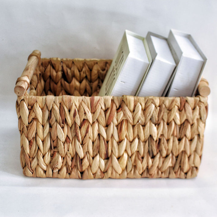 Eco-Friendly Woven Storage Basket Bowlift