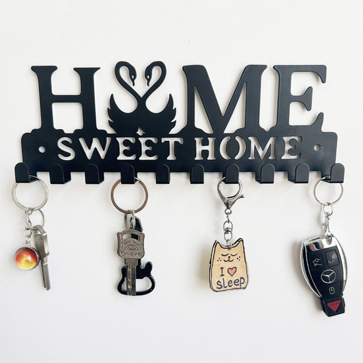 Metal key holder with cat design Bowlift