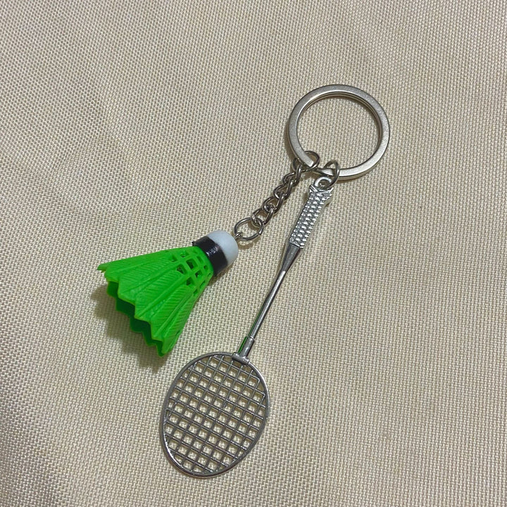 Badminton-Themed Keychain Bowlift