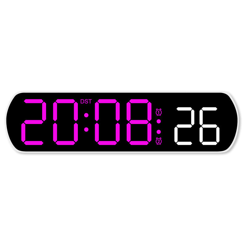 Digital LED Alarm Clock in Modern Design Bowlift