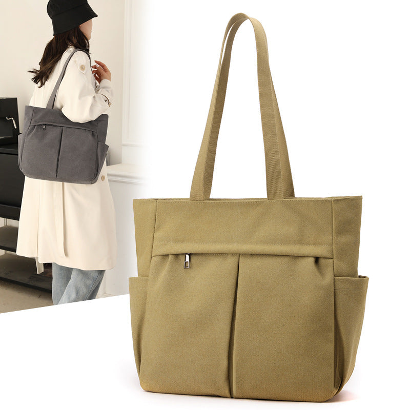 Multi-Pocket Tote Bag Bowlift