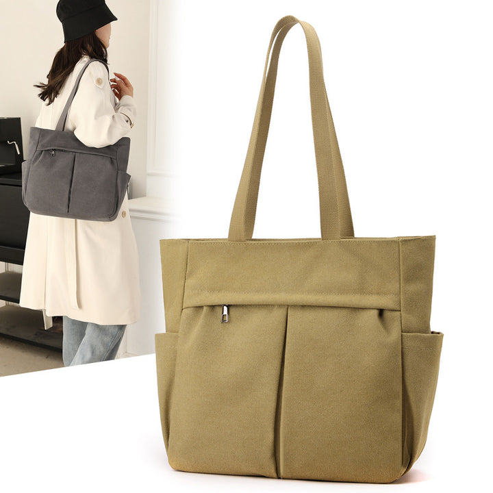 Multi-Pocket Tote Bag Bowlift