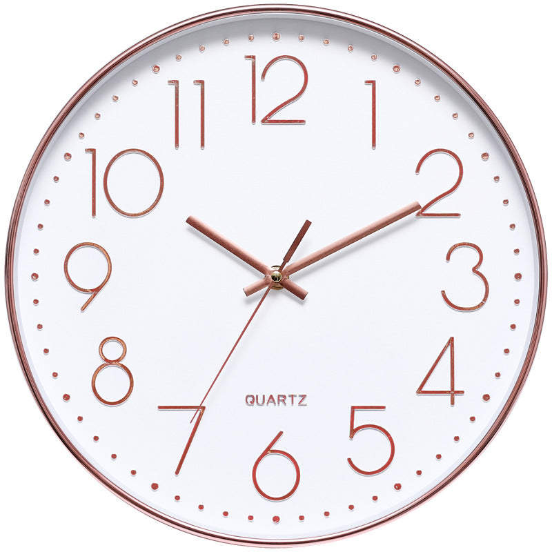 Wall clock in minimalist design Bowlift