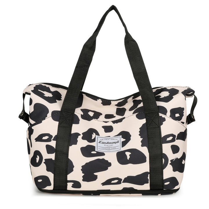Spacious Zebras-Patterned Travel Tote