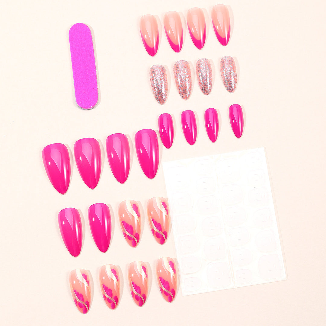 Decorative Acrylic Nail Extensions Bowlift