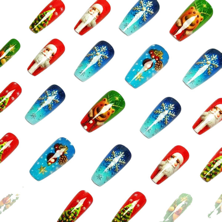 Holiday Art Nails Bowlift