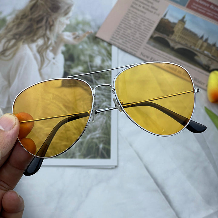 Oversized Aviator Sunglasses Bowlift