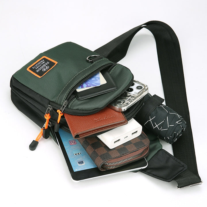 Military-Inspired Versatile Sling Bag Bowlift