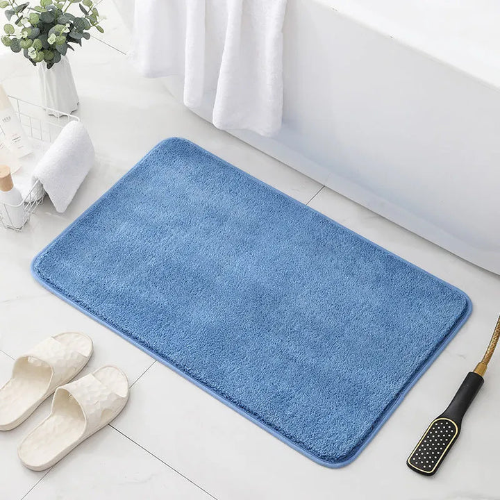 Plush Microfiber Bath Mat Bowlift
