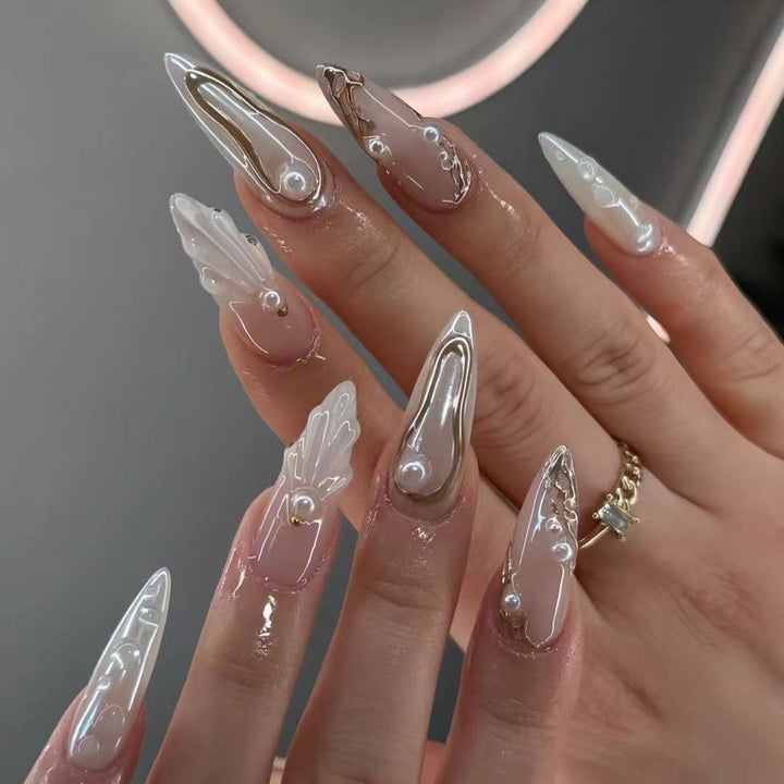 Artistic Sculpted Nail Enhancements Bowlift
