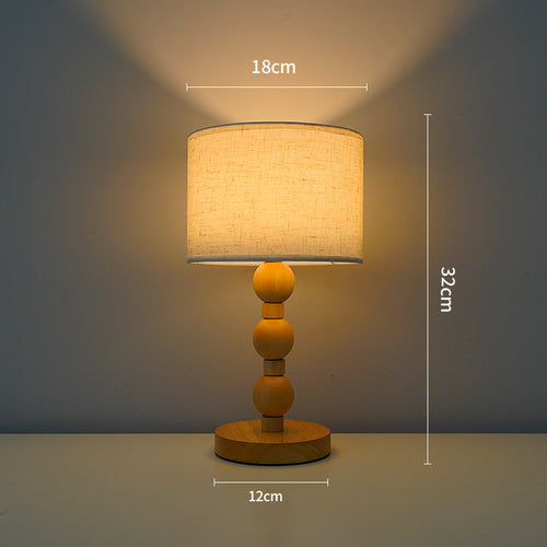 Stylish Wooden Base Table Lamp