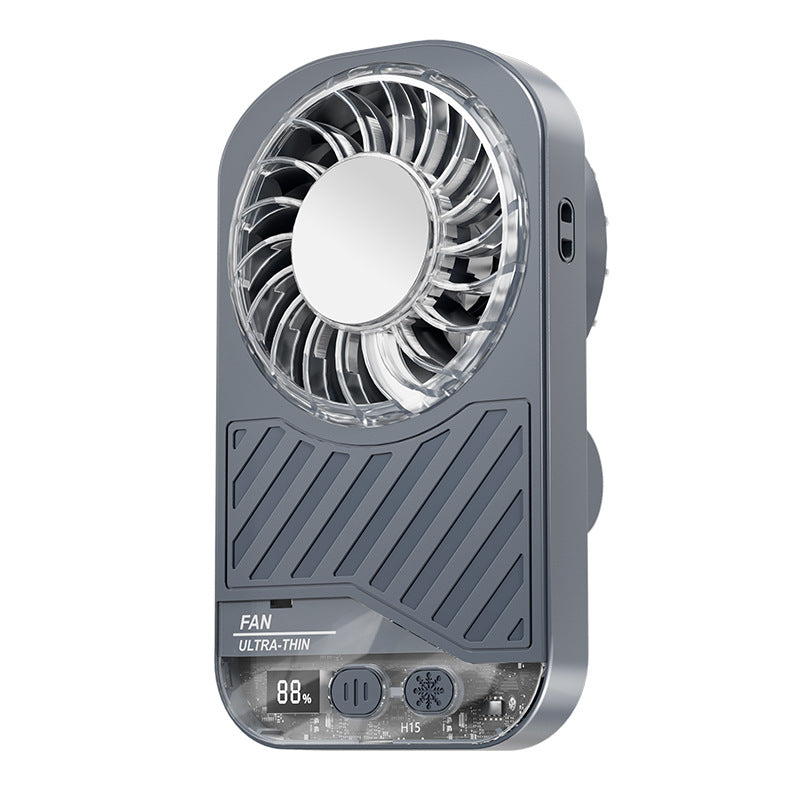 Unisex Ultra-Thin Rechargeable Handheld Fan Bowlift