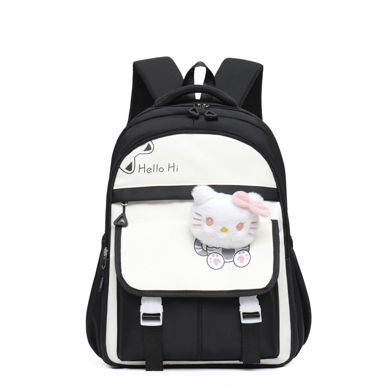 Playful Character Design School Backpack