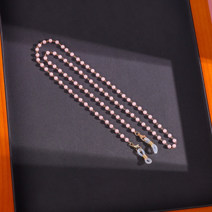 Stylish Beaded Eyewear Chain Bowlift