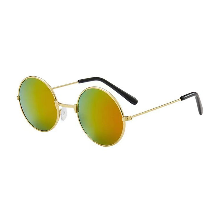 Retro Round Lens Sunglasses Bowlift