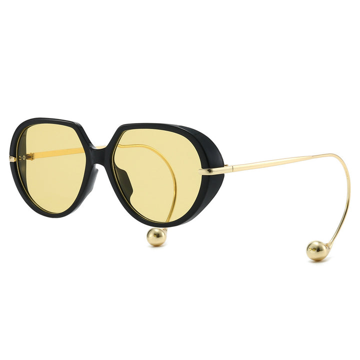High-Impact Fashion Shield Sunglasses Bowlift