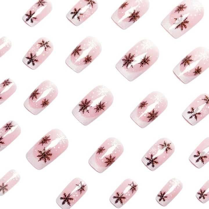 Winter-Themed Nail Art Set Bowlift