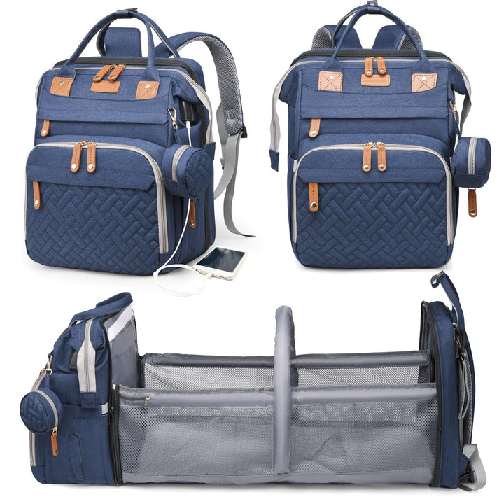 Unisex Multifunctional Backpack with Removable Zipper and Insulated Compartment Bowlift