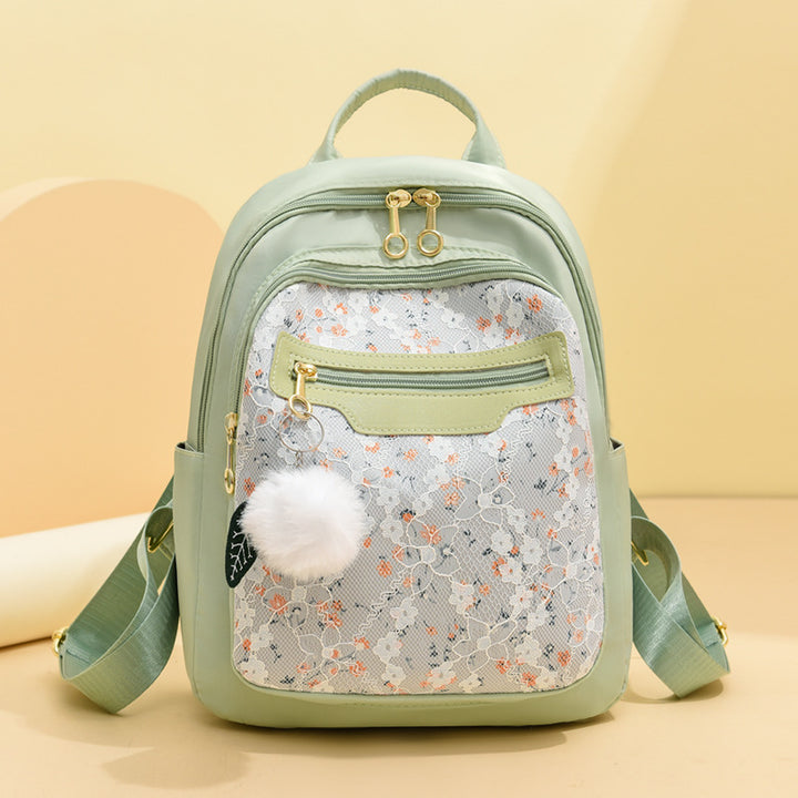 Floral Patterned Casual Backpack Bowlift