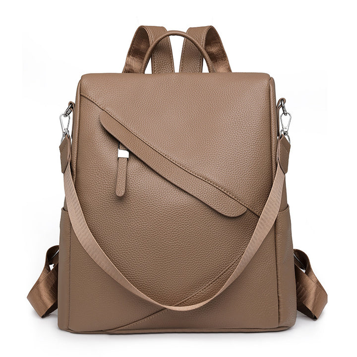 Elegant Leather Laptop Backpack Bowlift