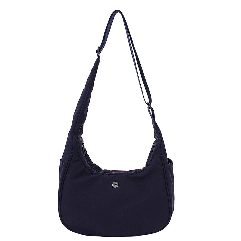 Lightweight Soft Fabric Shoulder Bag Bowlift
