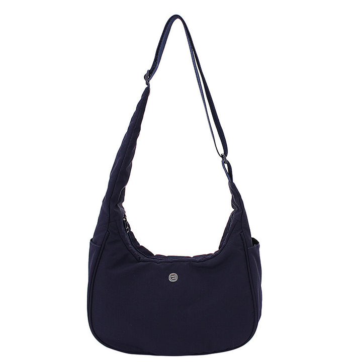 Lightweight Soft Fabric Shoulder Bag Bowlift