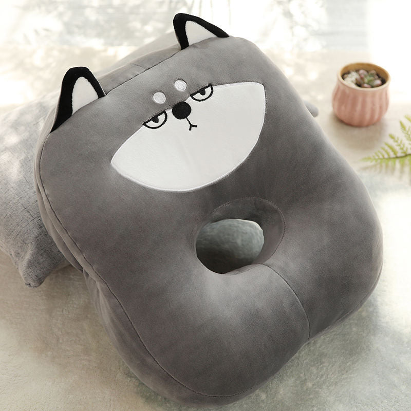 ergonomic neck support pillow with animal ears Bowlift
