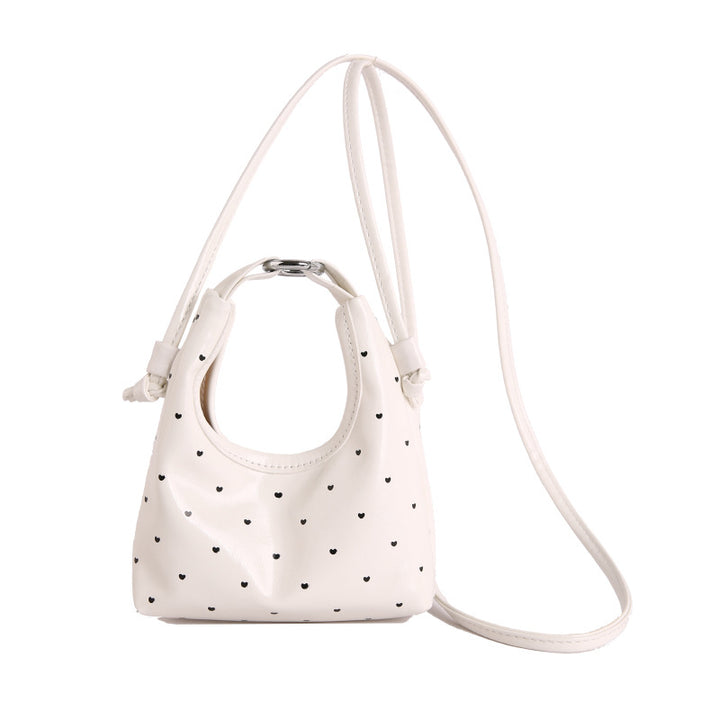 WoCute Heart-Patterned Mini Shoulder Bag Bowlift