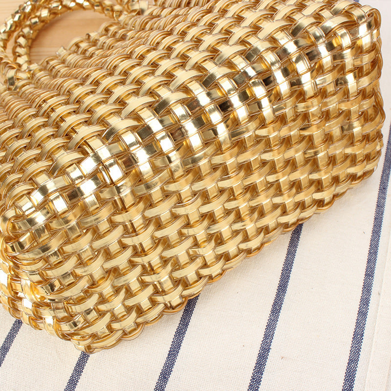 Refined wicker tote bag Bowlift