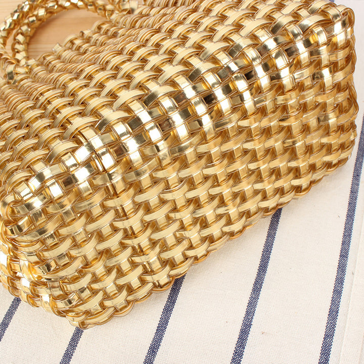 Refined wicker tote bag Bowlift